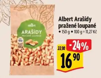 Albert Albert Arašídy pražené loupané nabídka
