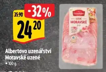 Albert Albertovo uzenářství Moravské uzené nabídka