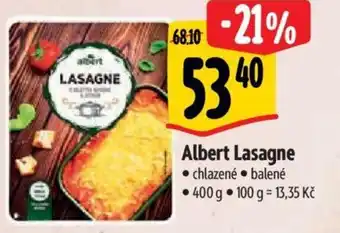 Albert Albert Lasagne nabídka