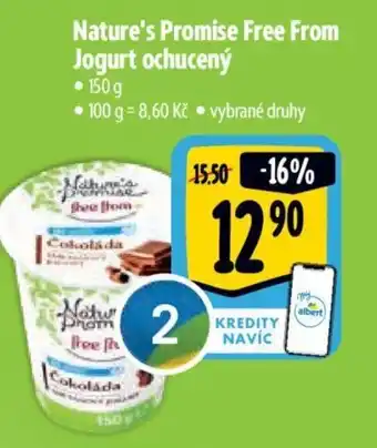 Albert Nature's Promise Free From Jogurt ochucený nabídka