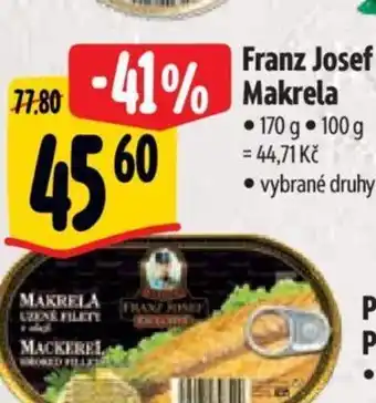 Albert Franz Josef Makrela nabídka