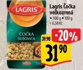 Albert Lagris Čočka velkozrnná nabídka