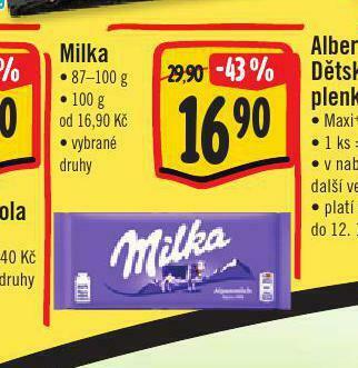 Jip Milka nabídka