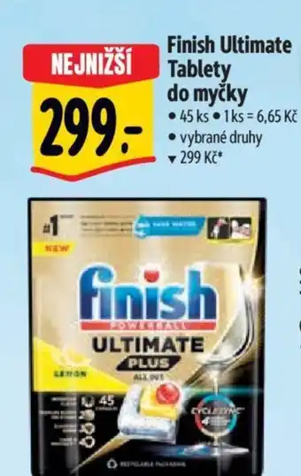 Albert Finish Ultimate Tablety do myčky nabídka