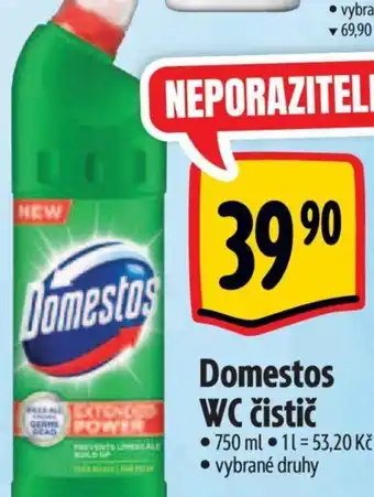 Albert Domestos WC čistič nabídka