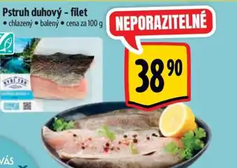 Albert Pstruh duhový - filet nabídka