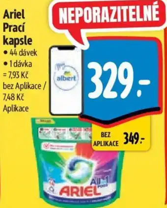 Albert Ariel Prací kapsle nabídka