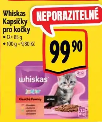 Albert Whiskas Kapsičky pro kočky nabídka