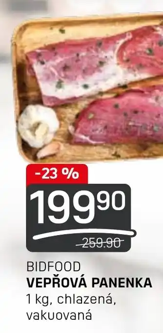 Flop BIDFOOD VEPŘOVÁ PANENKA nabídka