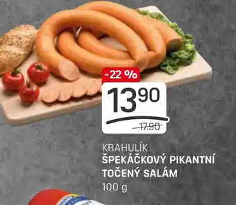 KRAHULÍK ŠPEKÁČKOVÝ PIKANTNÍ TOČENÝ SALÁM
