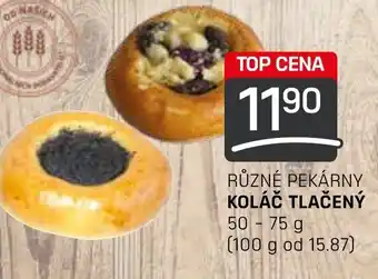 Flop RŮZNÉ PEKÁRNY KOLÁČ TLAČENÝ nabídka