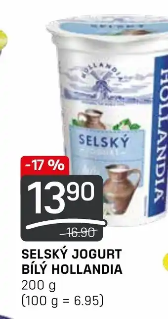 Flop SELSKÝ JOGURT BÍLÝ HOLLANDIA nabídka