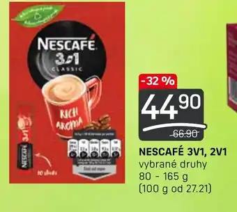 Flop NESCAFÉ 3V1, 2V1 nabídka