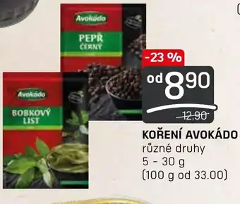 Flop KOŘENÍ AVOKÁDO nabídka