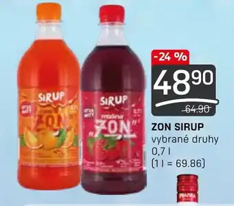 Flop ZON SIRUP 0.7L nabídka