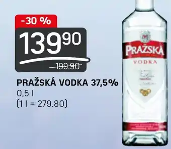 Flop PRAZSKA VODKA 37.5% nabídka
