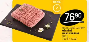 Flop KOSTELECKÉ UZENINY MĚLNĚNÉ MASO VEPŘOVÉ nabídka