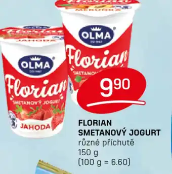 Flop FLORIAN SMETANOVÝ JOGURT nabídka