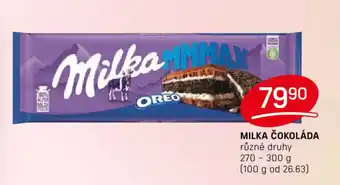 Flop MILKA ČOKOLÁDA nabídka