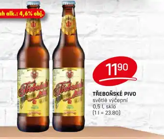 Flop TŘEBOŇSKÉ PIVO nabídka