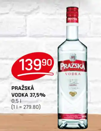 PRAŽSKÁ VODKA 37,5%