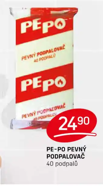 PE-PO PEVNÝ PODPALOVAČ