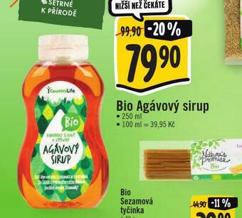 Jip Bio agávový sirup nabídka