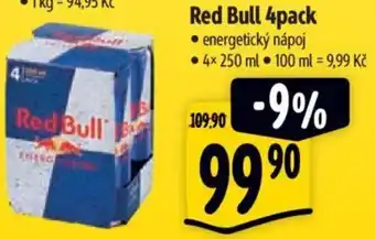 Albert Red Bull 4pack nabídka