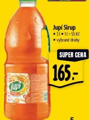 Albert Jupí Sirup nabídka