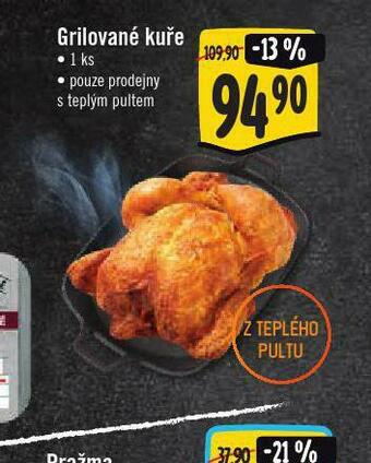 Jip Grilované kuře nabídka