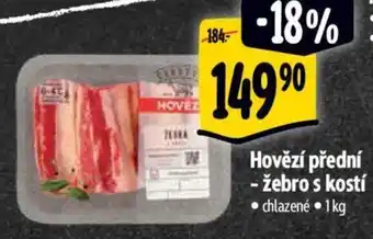 Albert Hovězí přední - žebro s kostí nabídka