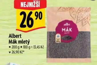 Albert Albert Mák mletý nabídka