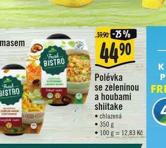 Jip Polévka se zeleninou a houbami shiitake nabídka