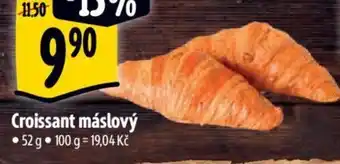 Albert Croissant máslový nabídka