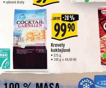 Jip Krevety koktejlové nabídka