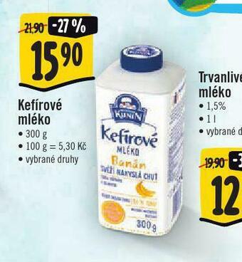 Jip Kefírové mléko nabídka
