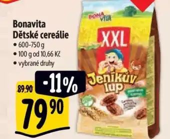 Albert Bonavita Dětské cereálie nabídka