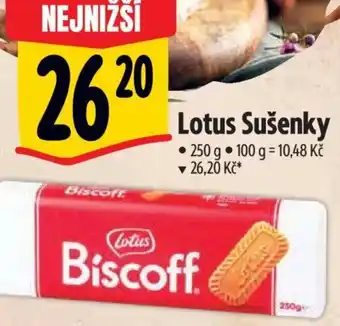 Albert Lotus Sušenky nabídka