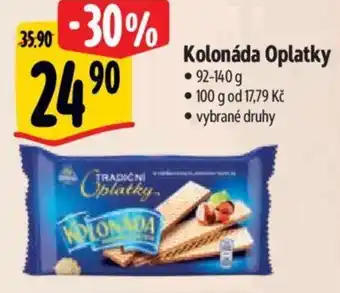 Albert Kolonáda Oplatky nabídka