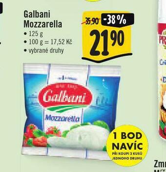 Jip Mozzarella nabídka
