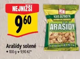 Albert Arašídy solené nabídka