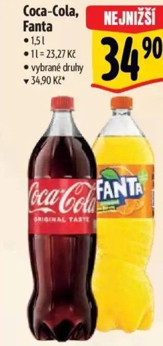 Albert Coca-Cola, Fanta nabídka