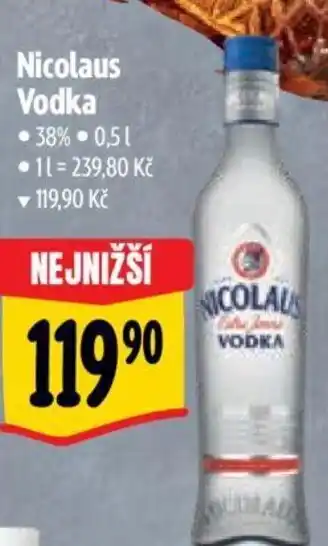 Albert Nicolaus Vodka nabídka
