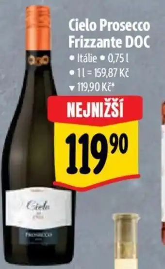 Albert Cielo Prosecco Frizzante DOC nabídka
