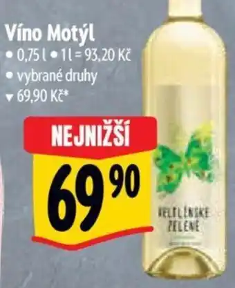 Víno Motýl