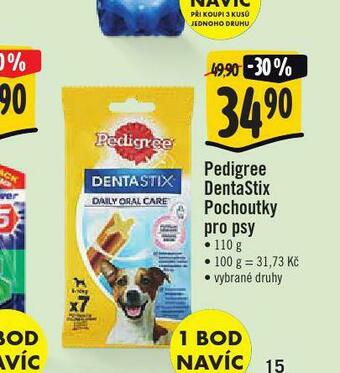Jip Pedigree dentastix pochoutky pro psy nabídka