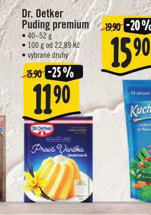 Jip Dr. oetker puding premium nabídka