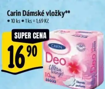 Albert Carin Dámské vložky nabídka