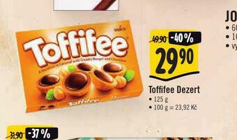 Jip Toffifee dezert nabídka