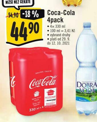 Jip Coca cola 4pack nabídka